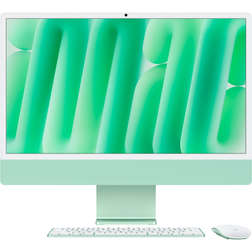 iMac 24" M4, 10C CPU 10C GPU, 16ГБ 512ГБ Твердотільний накопичувач, Зелений