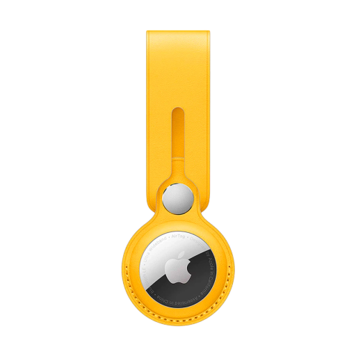 Apple  for AirTag, Meyer LemonLeather Loop