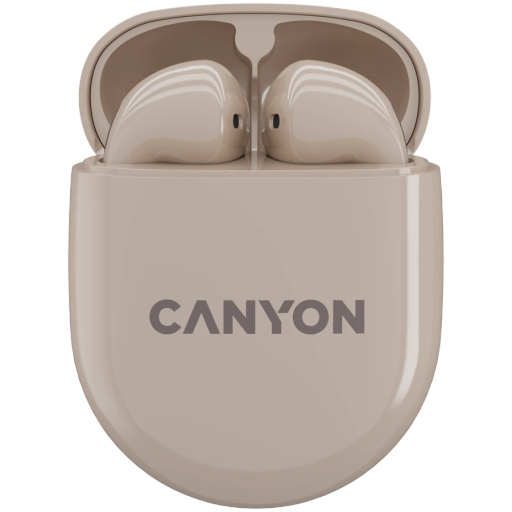 CANYON TWS-6 {Бездротове} Гарнітура, Бежевий