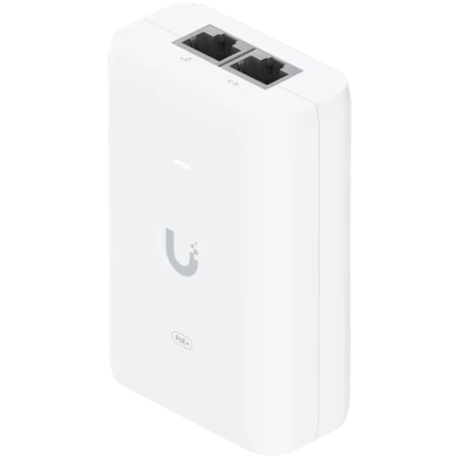 Injector PoE Ubiquiti U-POE-PLUS, 30W, 802.3at, White