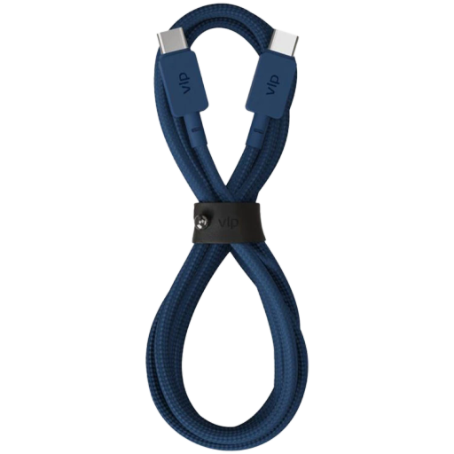 VLP Кабель USB-C, Тёмно-синий, 1.2м