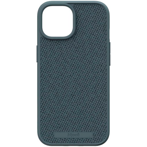 NJORD Protective Case Fabric MagSafe with MagSafe Dark Gray for iPhone 15