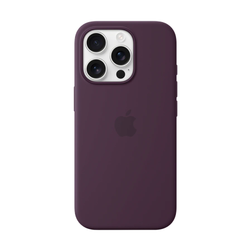 Apple Husă Silicone Case with MagSafe Plum for iPhone 16 Pro