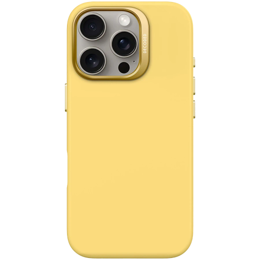 Чехол DECODED из силикона с MagSafe для iPhone 16 Pro, Popcorn