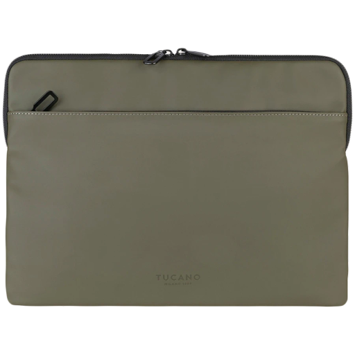 TUCANO Sleeve GOMMO  Military Green for Notebook up to 14"/MacBook Pro 14