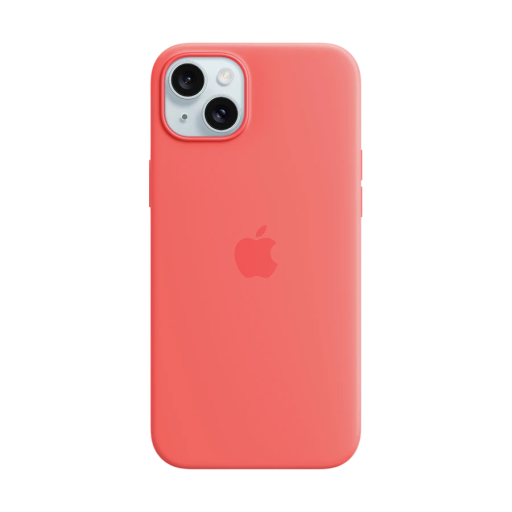 APPLE Պատյան Silicone Case with MagSafe հետ MagSafe Guava for iPhone 15 Plus