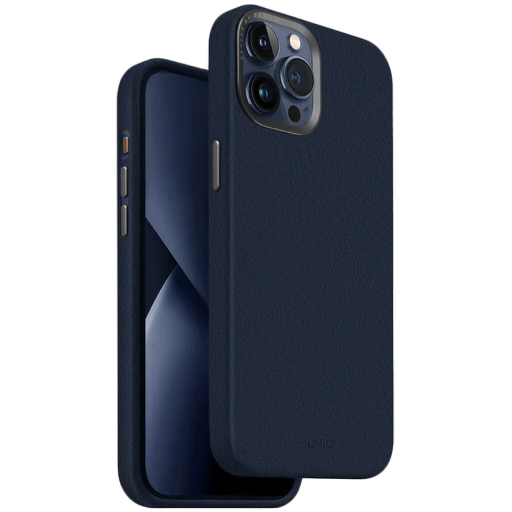 UNIQ Case Hybrid MagClick Charging Lyden with MagSafe Navy Blue for iPhone 15 Pro Max