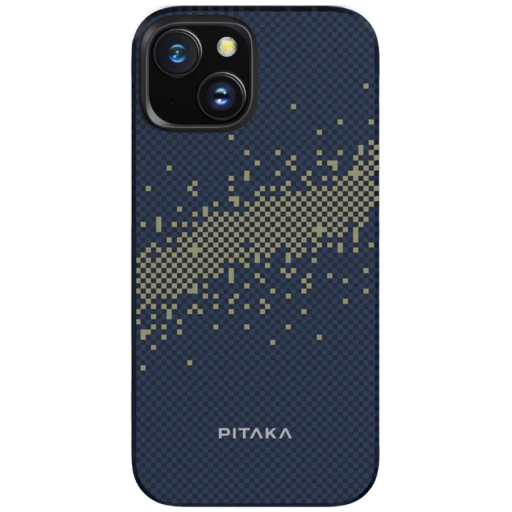 PITAKA Защитный чехол MagEZ Case 4 с MagSafe Milky Way Galaxy для iPhone 15