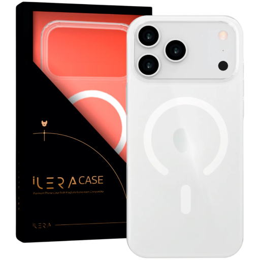 iLera Case Glass Case for iPhone 17 Pro Max