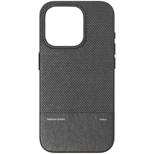 NATIVE UNION Case (RE)CLASSIC CASE თან MagSafe Black for iPhone 16