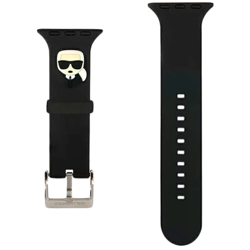 LAGERFELD Band Choupette head Black for Apple Watch 42 mmApple Watch 44 mmApple Watch 45 mm 42/44/45 mm