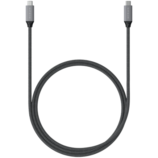SATECHI Кабель USB-C, Space Gray, 0.8м