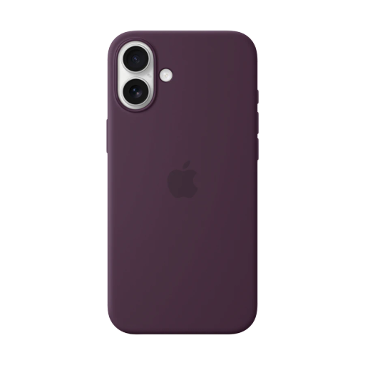 Apple Case Silicone Case with MagSafe Plum for iPhone 16 Plus