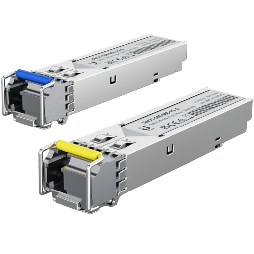 Modul optic UBIQUITI LC, Single-Mode, 1 Gbps, BiDi, 2 pack, Gray