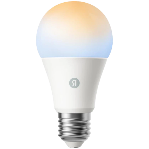 YANDEX  Умные LED лампы YNDX-00551 Светодиодная лампа, E27 shape, 9 Вт, AC 220 В, 806 люмен, Ra>80, 15000 ч