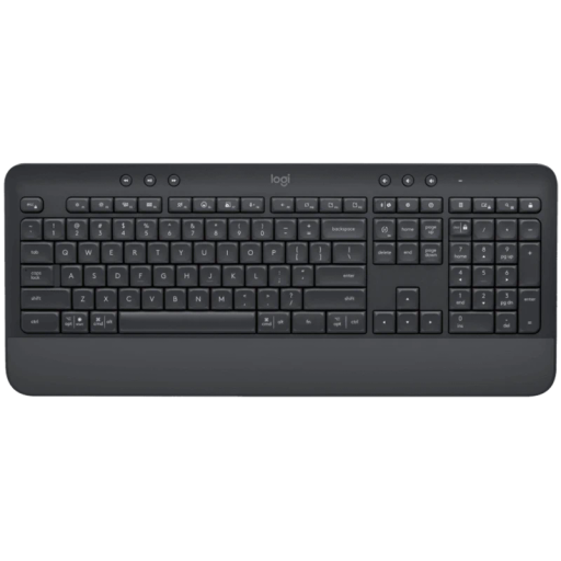 Клавиатура беспроводная LOGITECH Signature K650 USB/Bluetooth US Graphite (L920-010945)