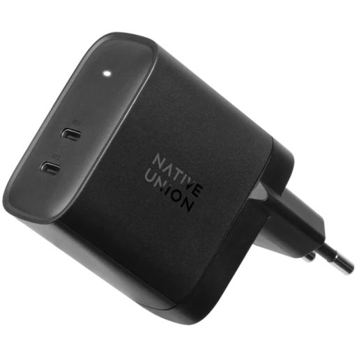 Power Adapter NATIVE UNION 2*USB-C, 65 W