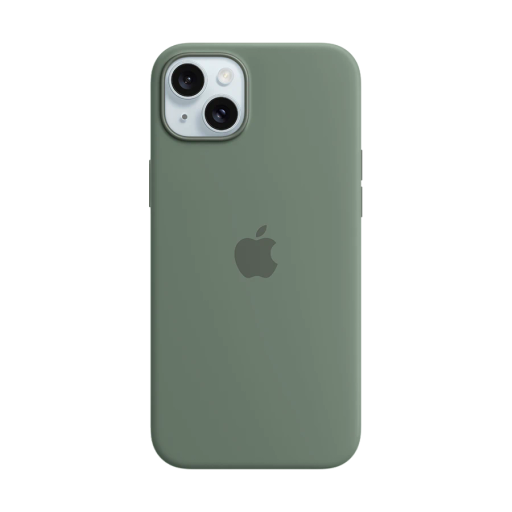 APPLE Чохол силіконовий з MagSafe Cypress для iPhone 15 Plus