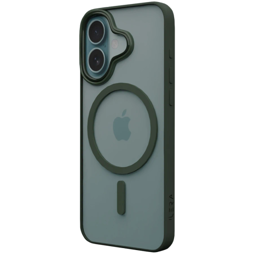 iLera Case ColorAnt Clear with MagSafe Deep Green for iPhone 16