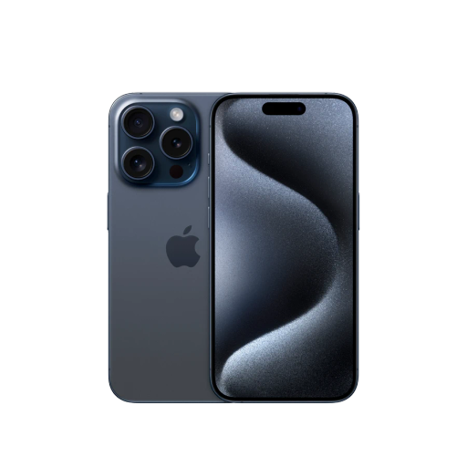 iPhone 15 Pro, 128GB, Blue Titanium, Model A3102
