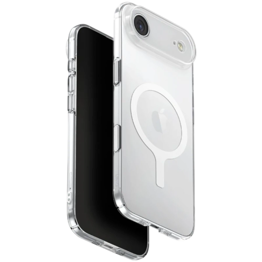 UNIQ Case AirSuit with MagSafe Glossy Clear/White for iPhone Air
