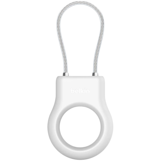 BELKIN Secure Holder with Wire Cable, White