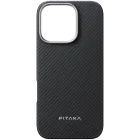 PITAKA Іс Ultra Slim with MagSafe Қара сұр for iPhone 16 Pro — image №1