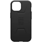 Husă UAG Civilian cu MagSafe pentru iPhone 15 Plus, Black — image №1