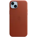 Чехол APPLE Leather Case с MagSafe Umber для iPhone 14 Plus — Изображение №1