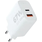Адаптер питания X-STORM USB/USB-C, 67 Вт, Белый — image №1