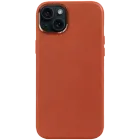 DECODED Case LEATHER CASE MAGSAFE with MagSafe, Tan for iPhone 15 Plus — Image №1