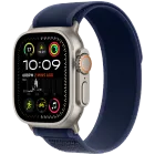 Apple Watch Ultra 2 2024  Синий Trail Loop, M/L, 49мм, Natural Titanium — Изображение №1