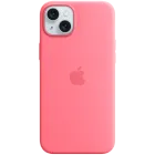 Husă APPLE din silicon cu MagSafe pentru iPhone 15 Plus, Pink — image №1