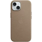 Чехол APPLE FineWoven Case с MagSafe Платиново-серый для iPhone 15 — Изображение №1