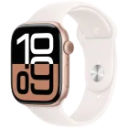Apple Watch Series 10 GPS, 46mm, Рожеве золото, Light Blush Sport Band, S/M — Зображення №1