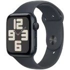 Apple Watch SE GPS Gen.2 (2024), 44мм, Қараңғы түн, Қараңғы түн спорт тобы, M/L — image №1