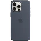 APPLE Silicone Case with MagSafe Storm Blue for iPhone 15 Pro Max — Image №1