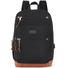 CANYON Backpack Laptop backpack for 15.6"  Black for MacBook Pro 14/MacBook Pro 15/Notebook up to 15.6" — Image №1