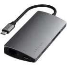 SATECHI  Multi-Port Adapter V2  Multiport Adapter  Space Gray — Image №1