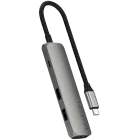 SATECHI  Slim 4 Multiport  Multiport Adapter  Space Gray — Image №1