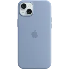 Чехол APPLE силиконовый с MagSafe Winter Blue для iPhone 15 Plus — Изображение №1