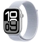 Apple Watch Series 10 GPS, 46mm, Silver, Blue Cloud Sport Loop — Зображення №1