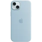 Husă APPLE din silicon cu MagSafe pentru iPhone 15 Plus, Light Blue — image №1