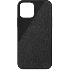 NATIVE UNION Чехол CLIC CANVAS  Чёрный для iPhone 12 mini — image №1