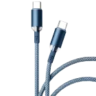 VLP Кабель USB-C, Тёмно-синий, 1.2м — image №1