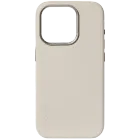 DECODED Case LEATHER CASE MAGSAFE with MagSafe, Clay for iPhone 15 Plus — Image №1