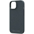 Husă NJORD Fabric cu MagSafe pentru iPhone 15 Pro Max, Dark Gray — image №1