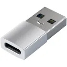 Адаптер SATECHI USB Type-A на Type-C, Серебристый (ST-TAUCS) — Изображение №1