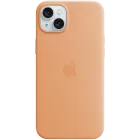 Чехол APPLE силиконовый с MagSafe для iPhone 15 Plus, Orange Sorbet — image №1