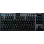 Keyboard LOGITECH G915, Wireless, Carbon, International EN (Linear Switch) — Image №1